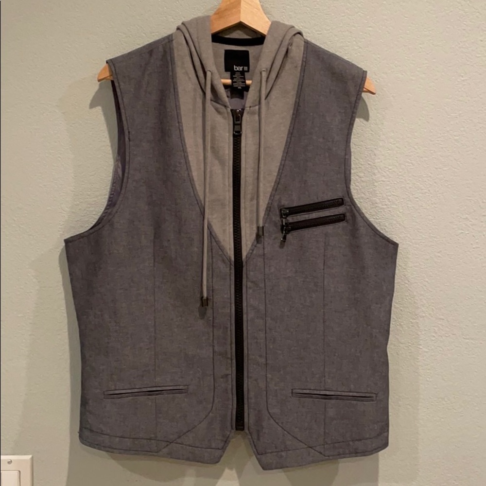 Bar lll Men’s Hoodie Vest Size XL